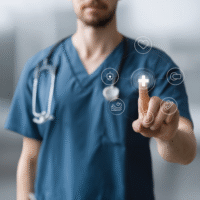 Itinai.com medical worker touch plus icon for the healthcare 741bd55c bdd8 42a1 8b22 be1378c9e295 0